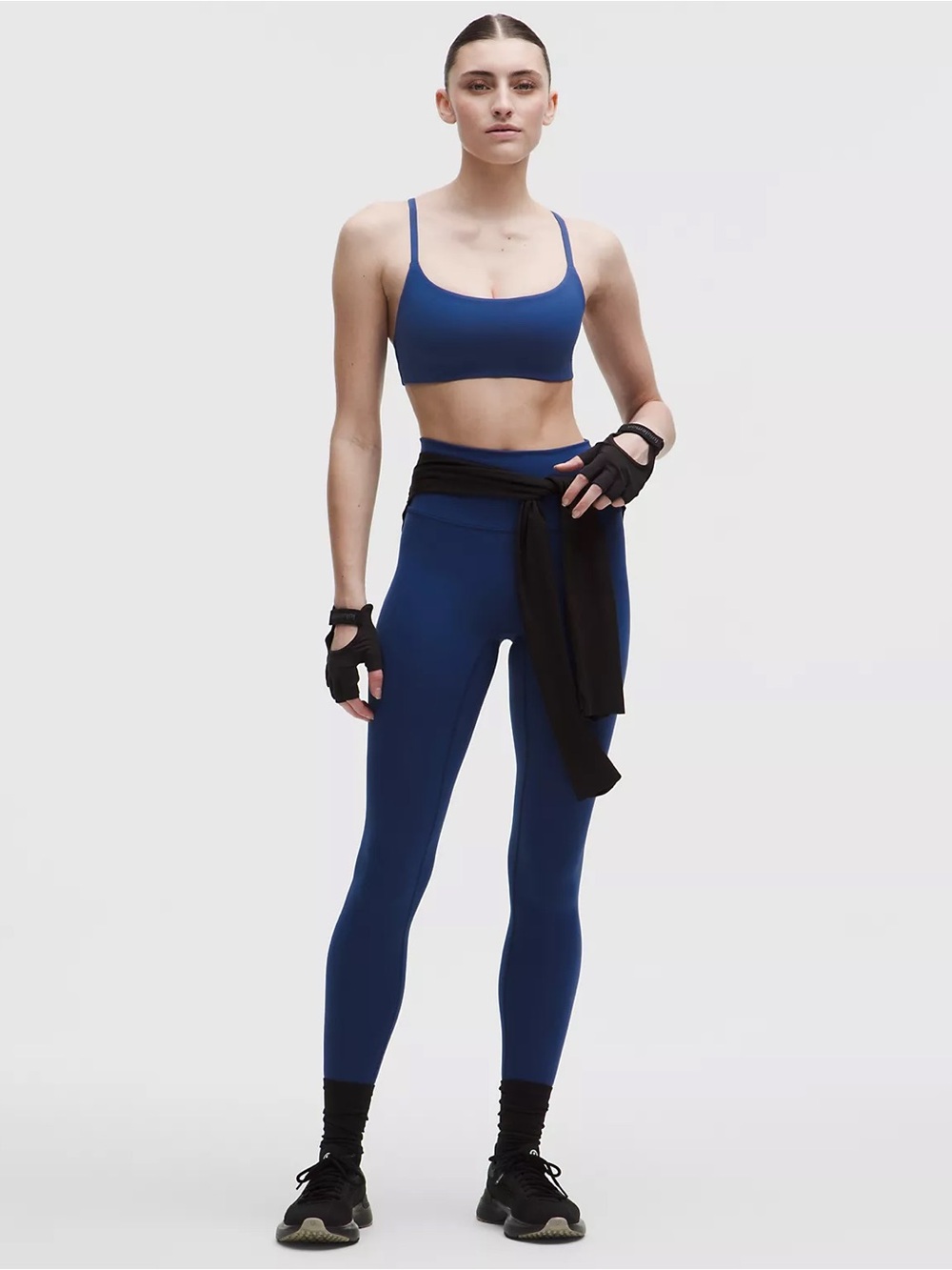 Lululemon Wunder Train No Line High-Rise Tight 25" color clubhouse Blue (65)(66)